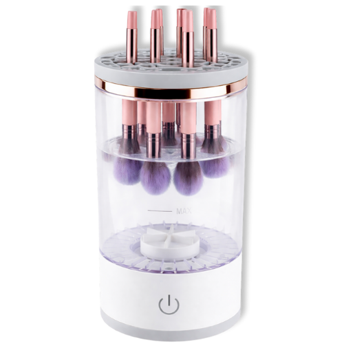 BrushCleaner™ - Limpiador Eléctrico de Brochas de Maquillaje